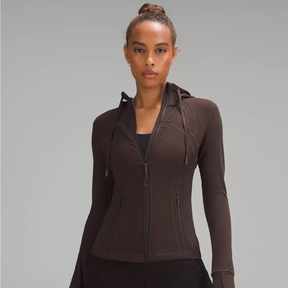 BNWT Lululemon Define Hooded Jacket Nulu - Espresso
